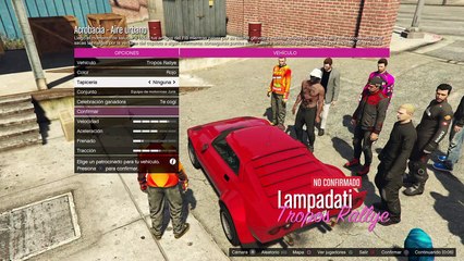 Gta5 carreras acrobática!  !!!!!!  Transmisión de PS4 en vivo de WASSADAMI