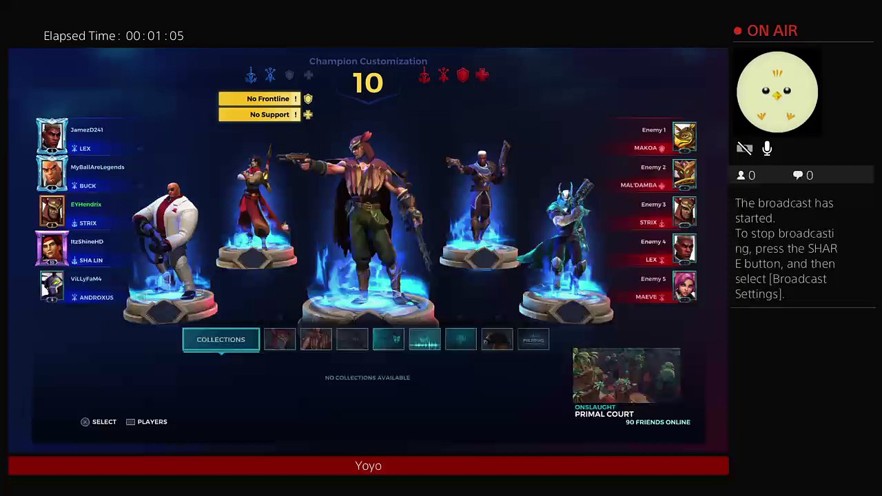 EYHendrix's Live PS4 Broadcast