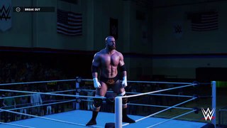 WWE 2K18 Simulation of Triple H Defeating Rusev at a WWE Live Event Chile