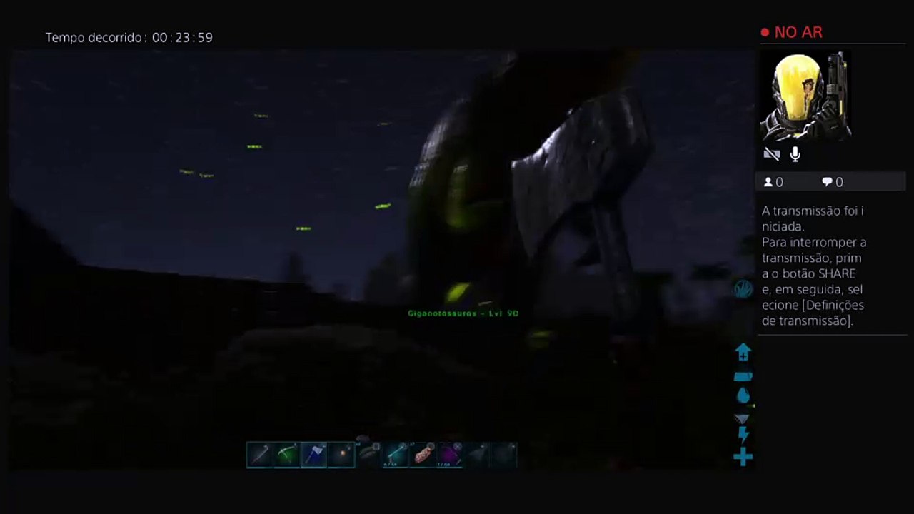 Transmissão ao vivo da PS4 de Joaojustpt