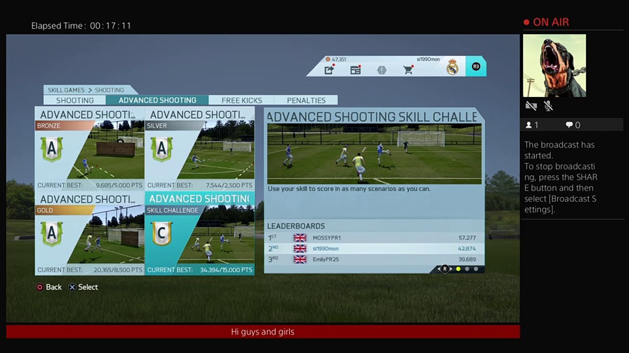 si1990mon's Live PS4 Broadcast