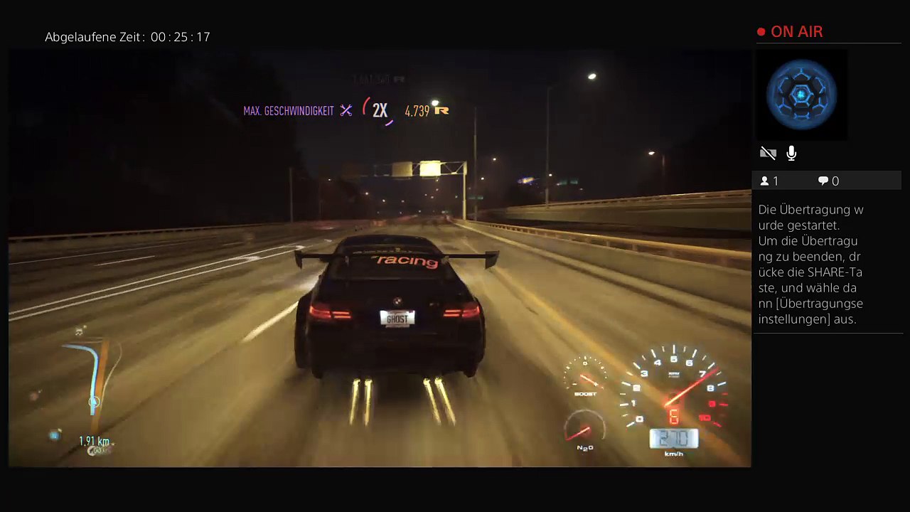 PS4-Live-Übertragung von FlashFusionz