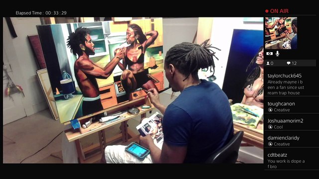 Painting with the Prince