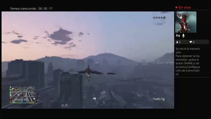 Mi primer directo de GTA V online