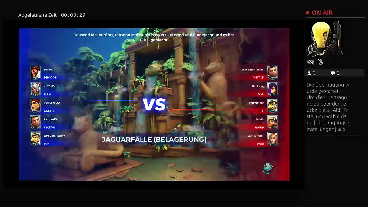 Ps4 paladins mit lustigen Anfänger