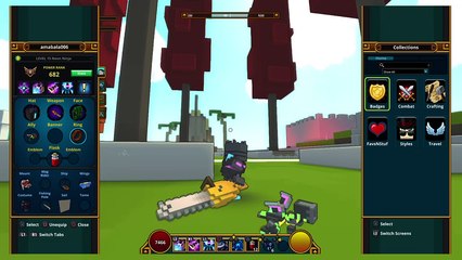 Trove grinding