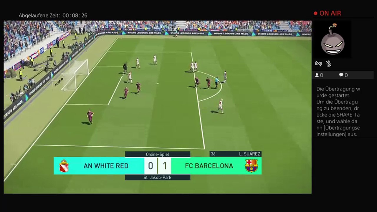Ps4-live-Übertragung von btsv1967meister