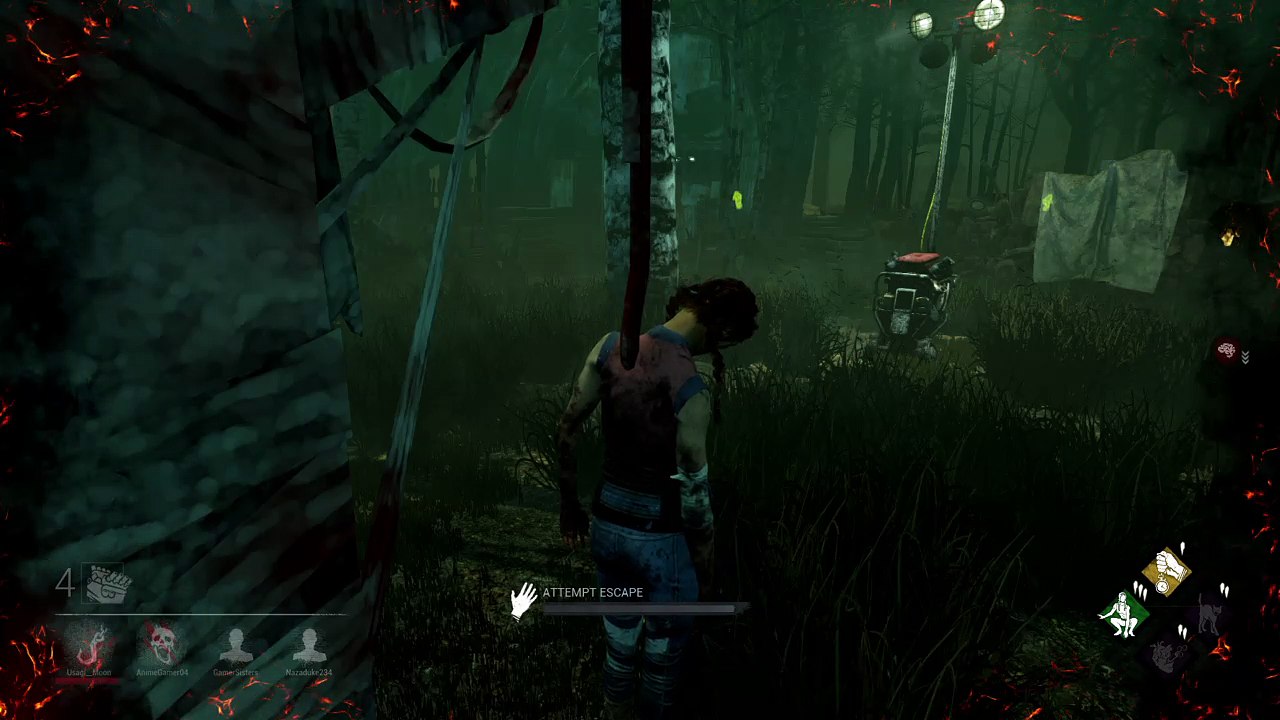 Halloween month DBD with friends & randoms (no commentary)