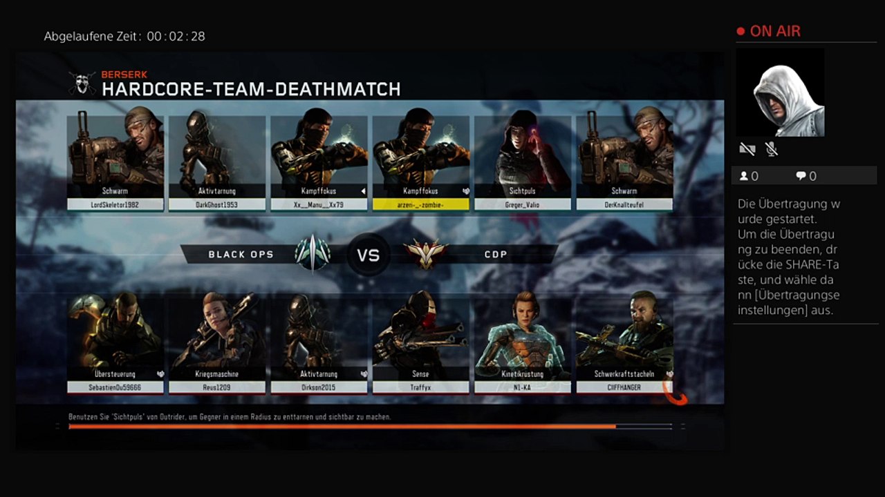 PS4-Live-Übertragung von arzeri-_-zombie-