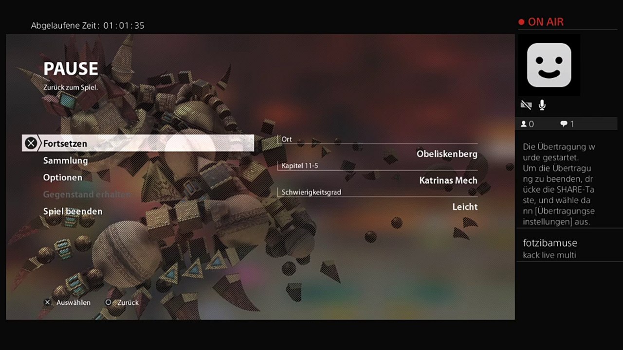 Ps4-live-Übertragung von ernst25424