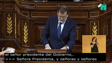 Comparecencia de Mariano Rajoy en el Congreso