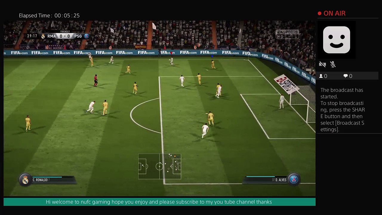 smithynufc198419's Live PS4 Broadcast