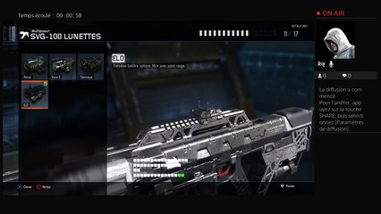 Live BO3 . Ruée vers le trickshot?