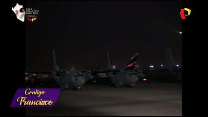 EN VIVO: Papa culminó actividades en Trujillo y regresa a Lima