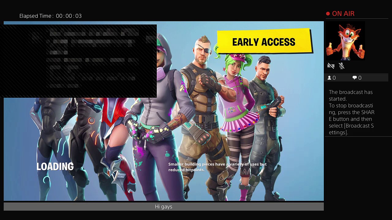 fortnite live stream