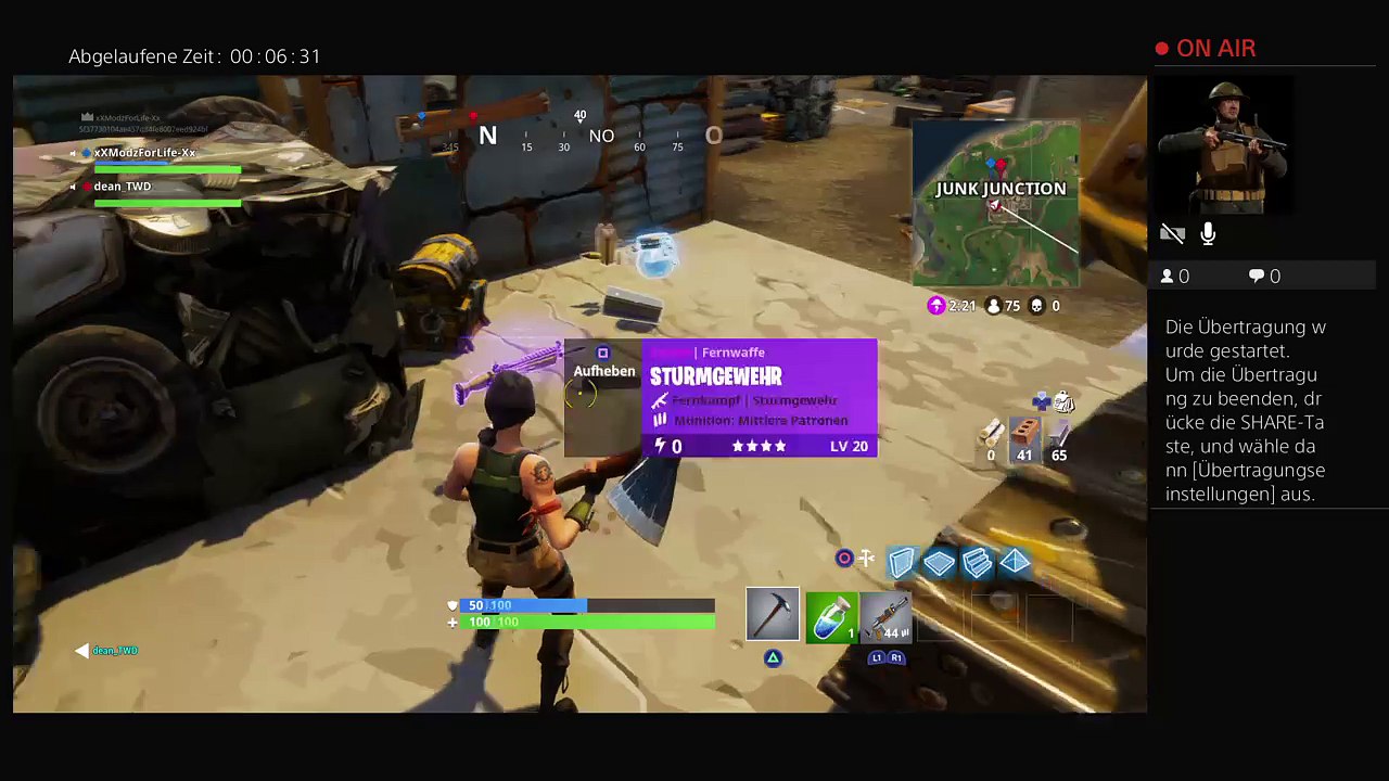 Stress schieben .....