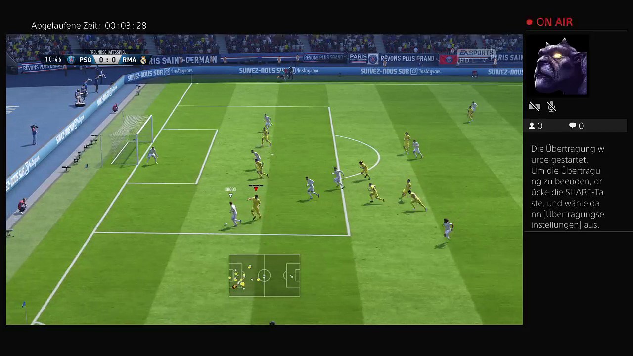 PS4-Live-Übertragung von spike-the-beast