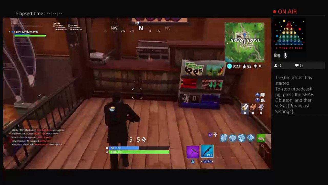 Fortnite   Live PS4 Broadcast