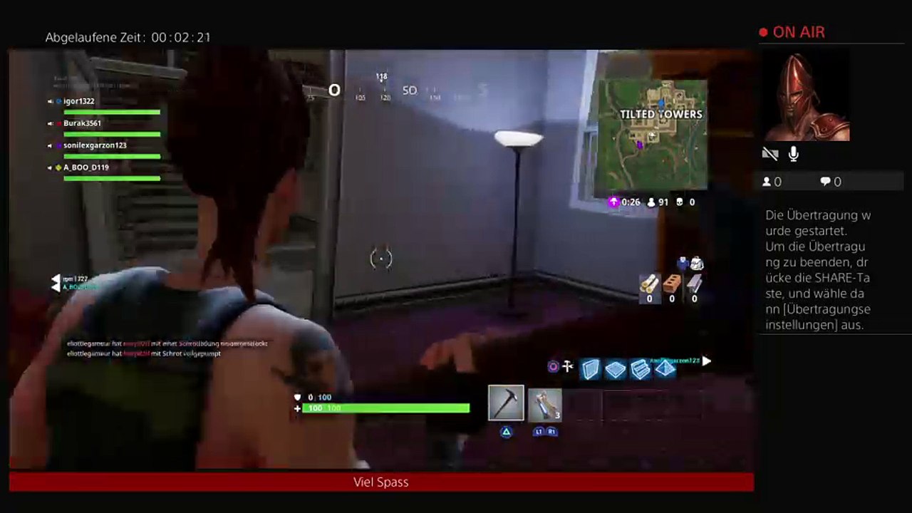 Battle royale Fortnite