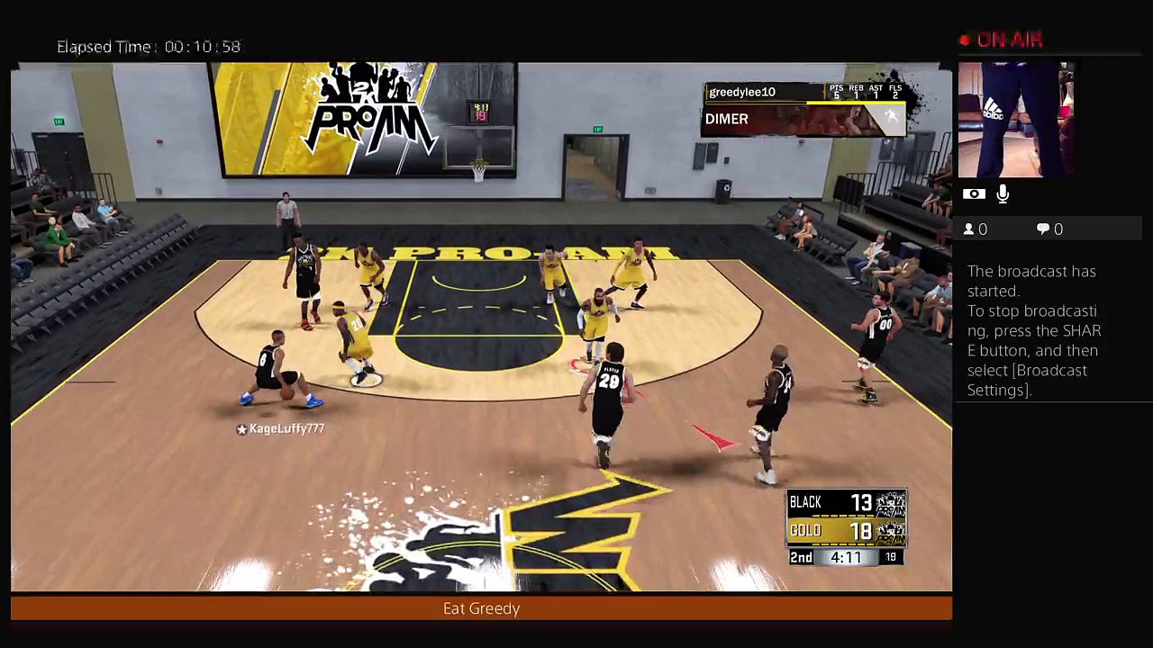 greedylee10's Live PS4 Broadcast