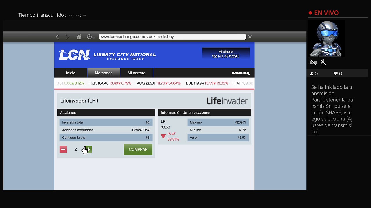 Como tener mucho dinero en gta5