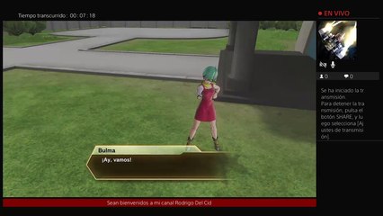 Transmisión de PS4 Dragon ball xenoverse 2