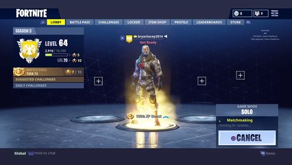 Fortnite battle royale solo