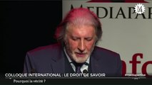 Vendredi 16 Mars 2018 pour les 10 ans de Mediapart : Colloque international - Le droit de savoir