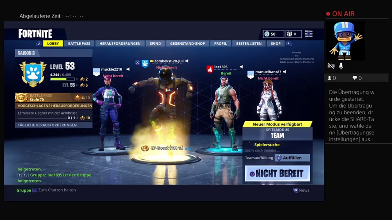 PS4-Live-Übertragung von Zombekst-20-juli