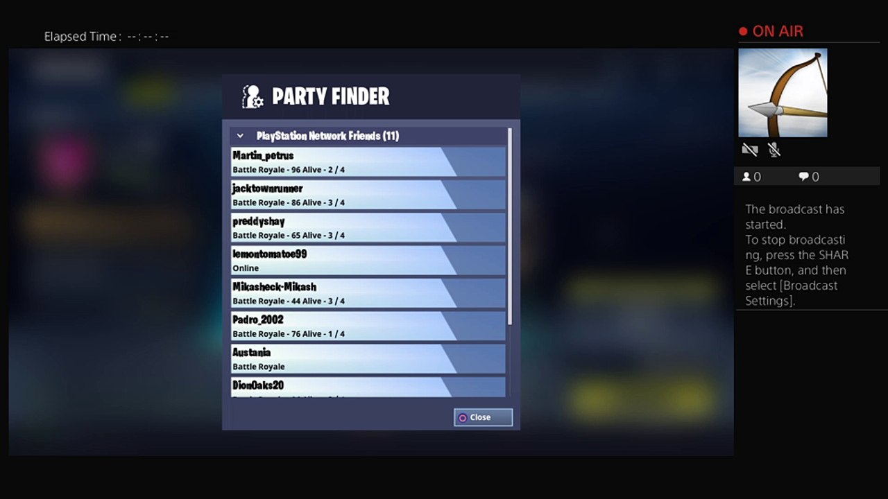 Vegie83's Live PS4 Broadcast