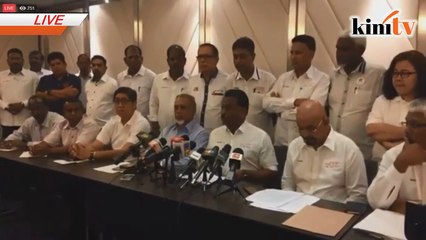 LIVE: Sidang media MyPPP berkenaan Tan Sr M Kayveas letak jawatan