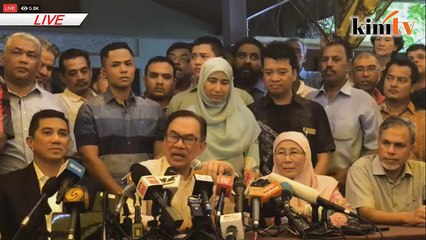 LIVE: Sidang media Anwar di rumah Segambut