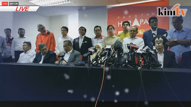 LIVE: Sidang media Dr M di Majlis Presiden PH