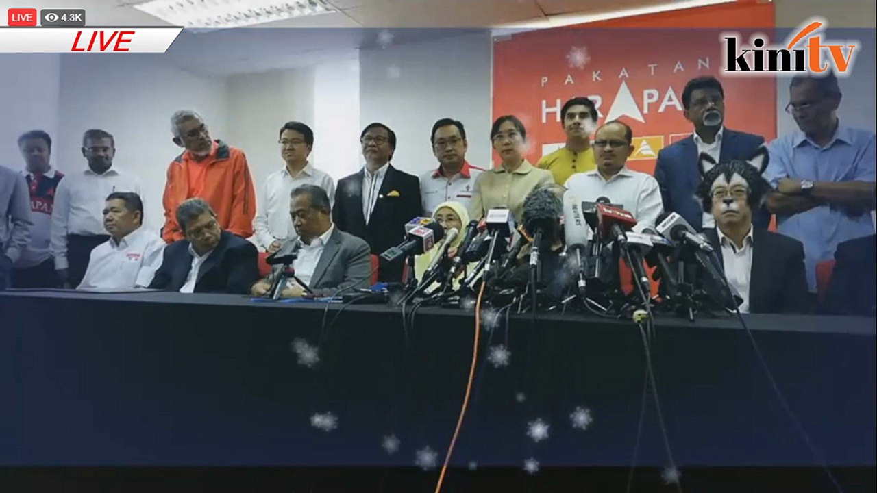 LIVE: Sidang media Dr M di Majlis Presiden PH