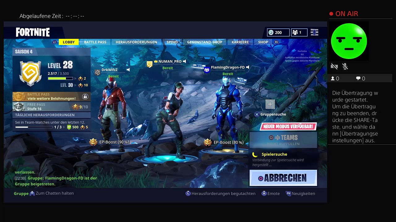 Ps4-live-Übertragung von numan_pro