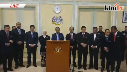 LIVE: Sidang media PM di mesyuarat pertama Kabinet