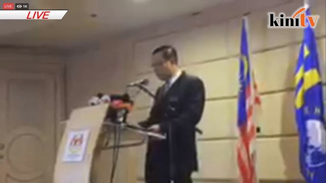LIVE: Sidang media Menteri Kewangan berhubung isu 1MDB