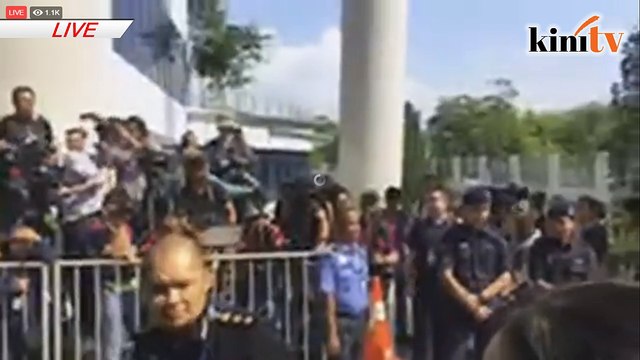 LIVE: Rosmah hadir ke SPRM