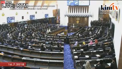LIVE: MP-MP hadir sidang pertama Dewan Rakyat