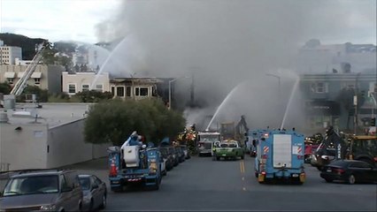 WATCH LIVE: (KGO) San Francisco crews respond to fire sparked by gas explosion.