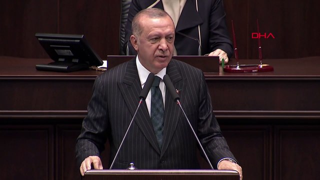 Erdoğan AK Parti Grubunda İstanbul seçim sonuçlarını değerlendiriyor