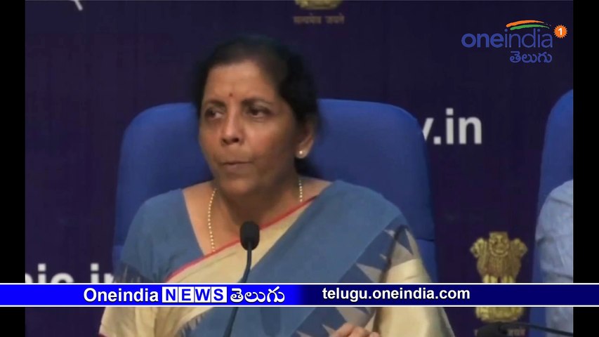 LIVE: Finance Minister Nirmala Sitharaman Addresses Media on Economic Slowdown