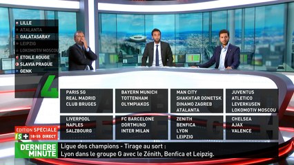 Tirage au sort poules Ligue des Champions 2019-2020
