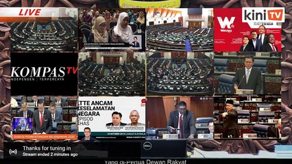 LIVE: Sidang Dewan Rakyat, 24 Oktober 2019 (Sesi Petang)