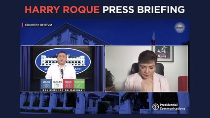 Harry Roque press briefing for Thursday, May 20