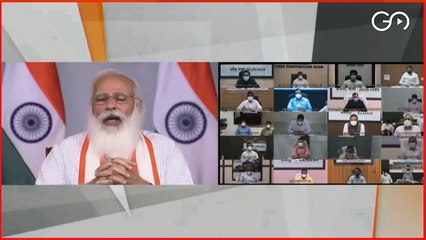 PM #NarendraModi's interaction with state and district officials across the country on #Covid19 management  #Corona #Coronavirus