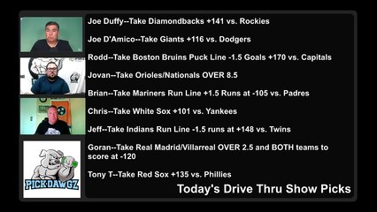 Live Free Picks Drive Thru Show NBA MLB NHL Picks 5-21-2021