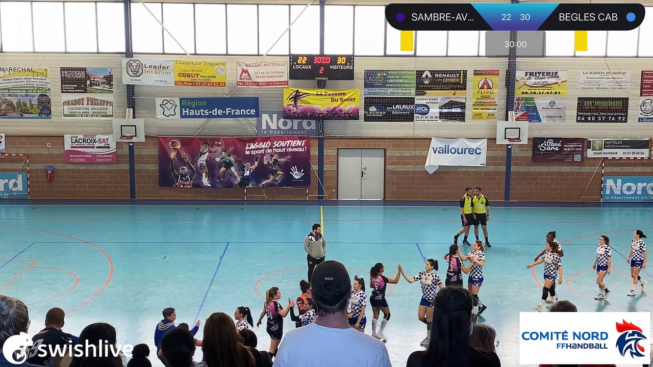 D2F - Sambre-Avesnois vs CA Bègles