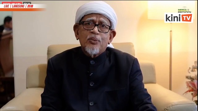 LIVE: Special address by PAS president Abdul Hadi Awang
