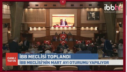 İBB Meclisi oturumu
